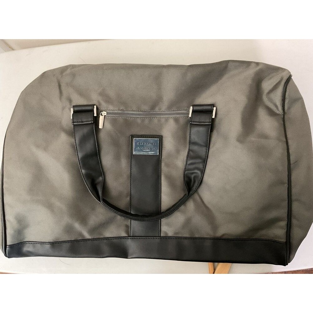 Chrome Azzaro Weekend Travel Duffel Bag For Luggage Overnight